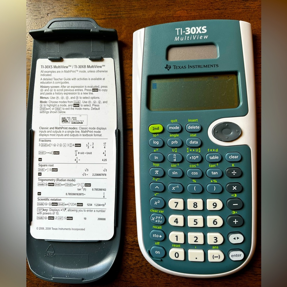 TI-30XS Calculator